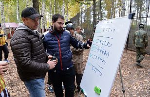 Спортивный праздник для приборостроителей на "Пейнтбол-CITY"